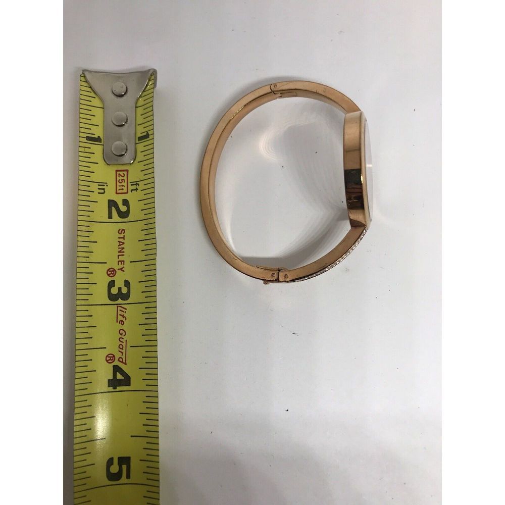 #T36# Michael Kors Watch Band Bracelet Strap Use For Parts Case Rose Gold 5mm
